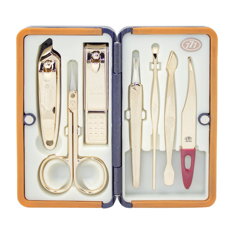 Three Seven 777 TS-4115 Manicure & Pedicure Nail Clipper Set – 9 Pieces | Made in Korea-1