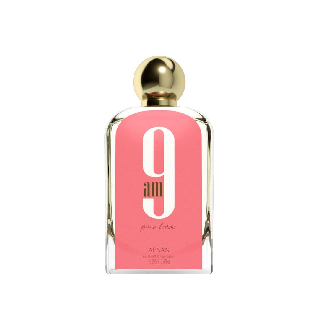 Afnan 9 AM Pour Femme Eau De Parfum, 3.4 Fl. Oz-1