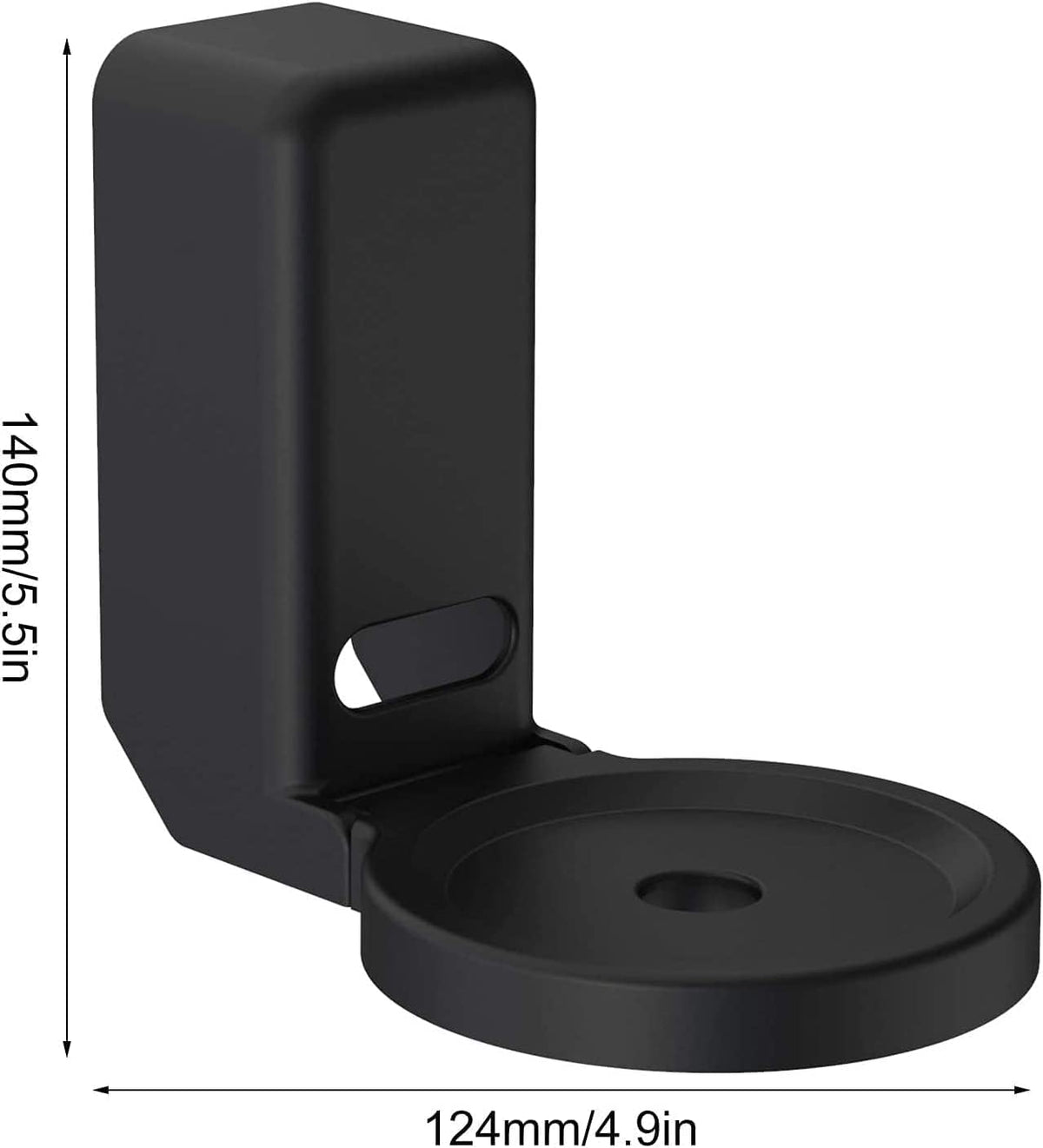 All-New Echo Dot Wall Mount Holder For 5Th 4Th Generation, (Black)-3