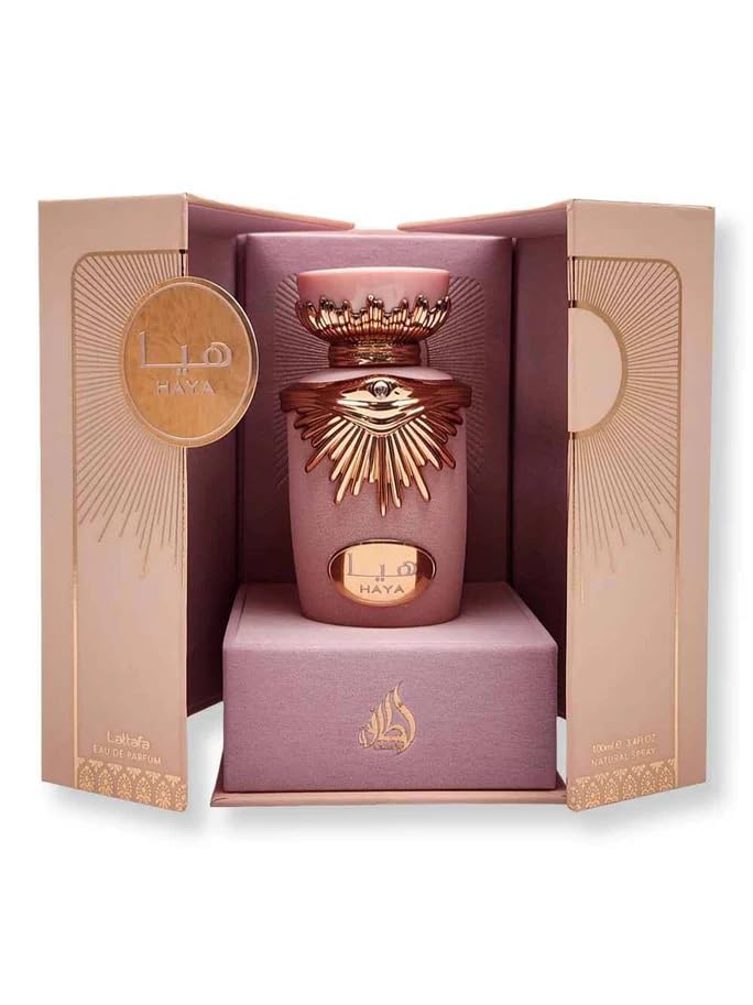 Lattafa Haya Eau de Parfum Spray for Women, 3.4 Ounce-2