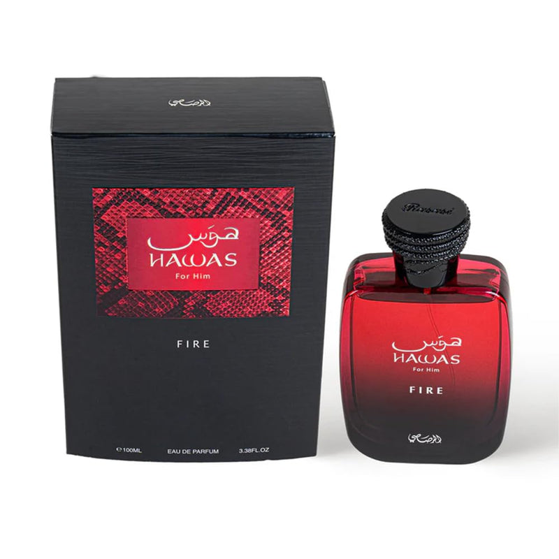RASASI Hawas Fire Eau De Parfum Spray 100ML-4