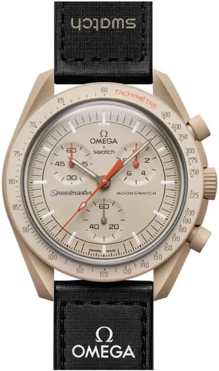 Swatch Omega x Moon Mission to Jupiter Speedmaster Brown-1