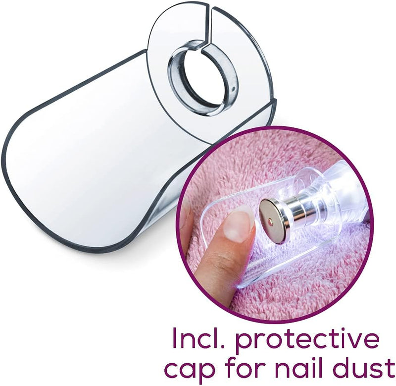 Beurer, Manicure and Pedicure Professional Nail Care Set, UAE Plug and Storage Bag, MP62-8