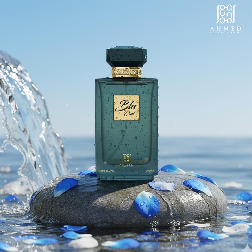 AHMED Blu Oud Long Lasting Unisex Eau De Parfum- 100ml-4