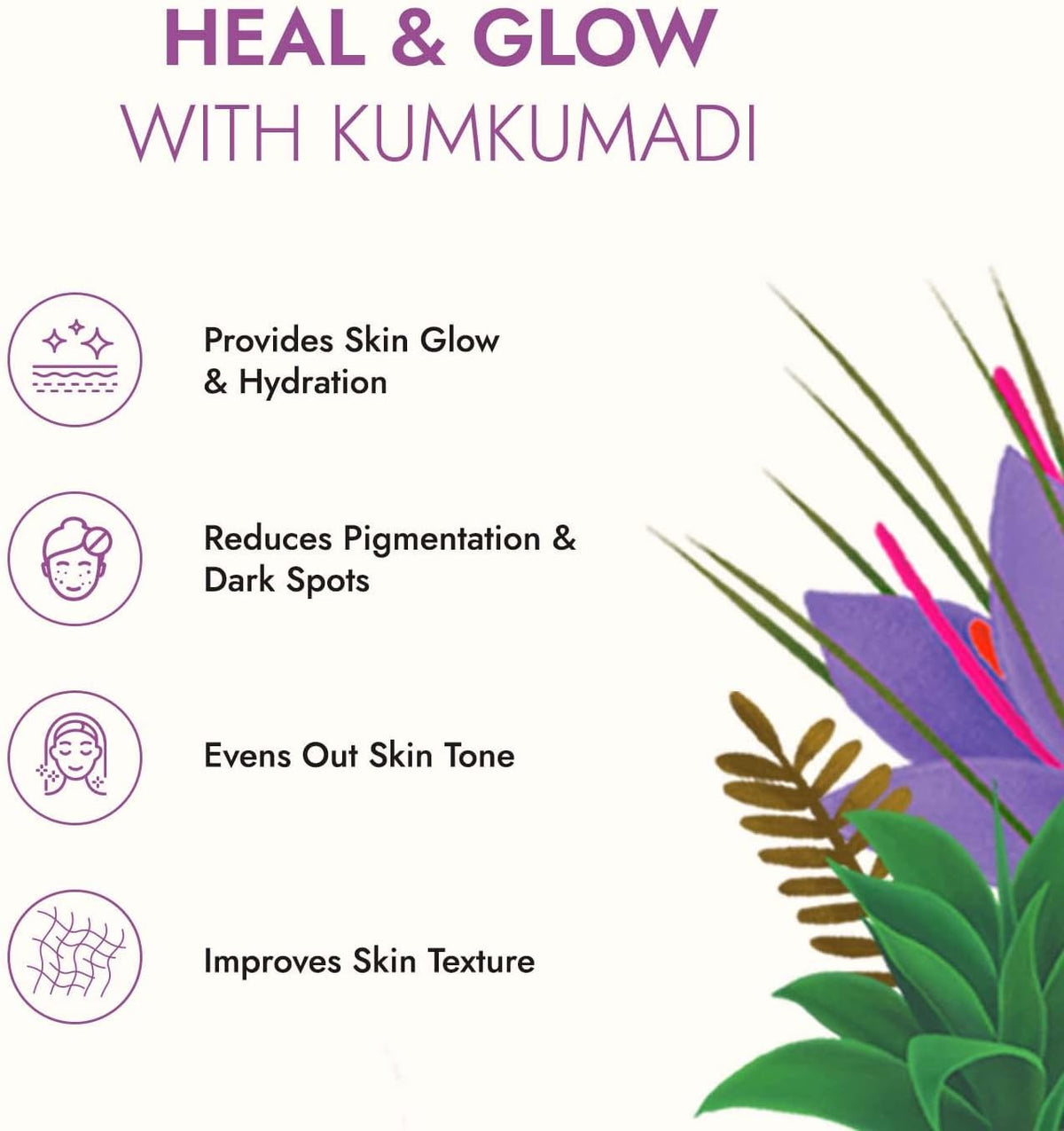 Kapiva Kumkumadi Glow Face Oil (30 ml) | For Glowing Skin | Helps Reduce Dark Spots & Pigmentation | Kumkumadi Tailam-2