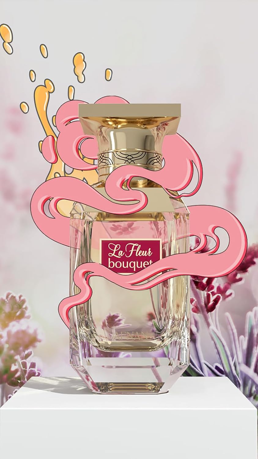 Afnan La Fleur Bouquet Eau De Parfum for Women, 2.7 Fl. Oz-8