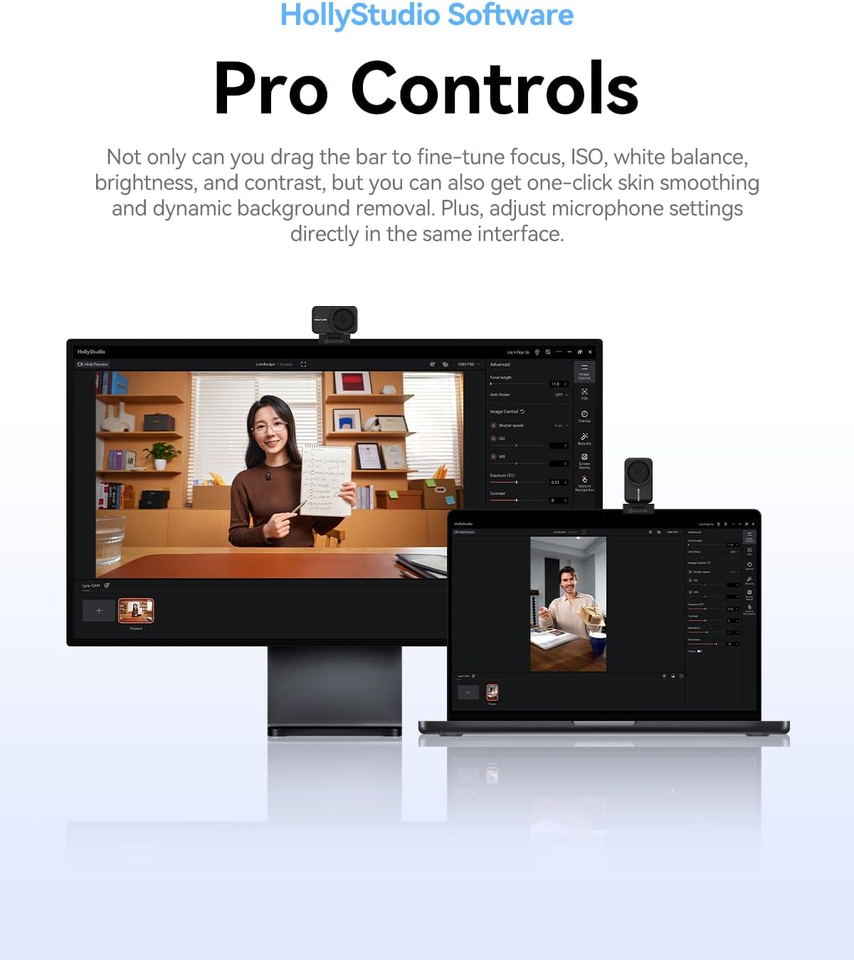 Hollyland Lyra Webcam UHD 4K Webcam for PC/Mac-7