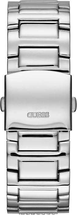 Guess Stainless Steel Gold-Tone Crystal Embellished Bracelet Watch-3