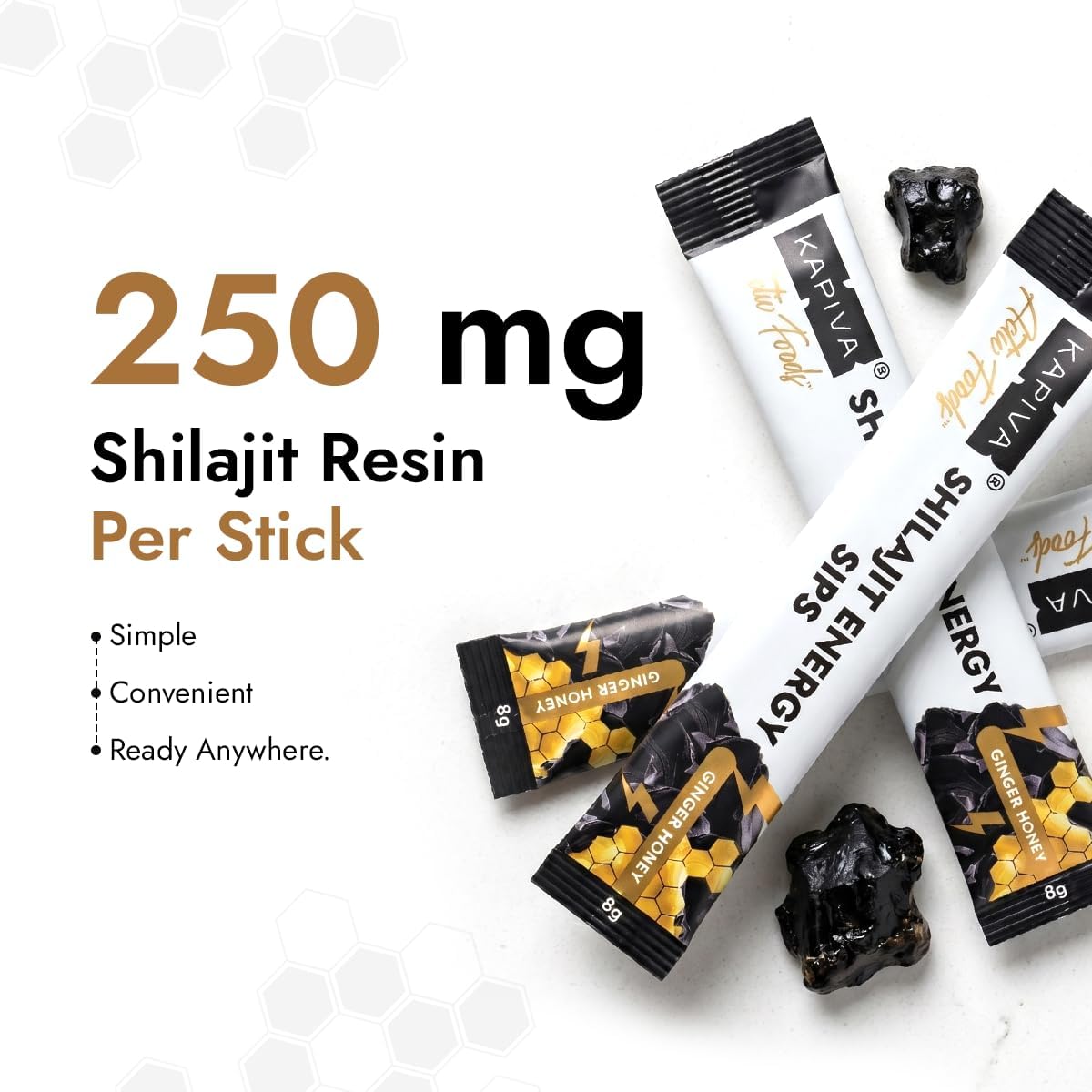 Kapiva Shilajit Energy Sips | With 100% Pure Shilajit/Shilajeet | 250mg Shilajit/Stick | Boosts Energy & Stamina-7