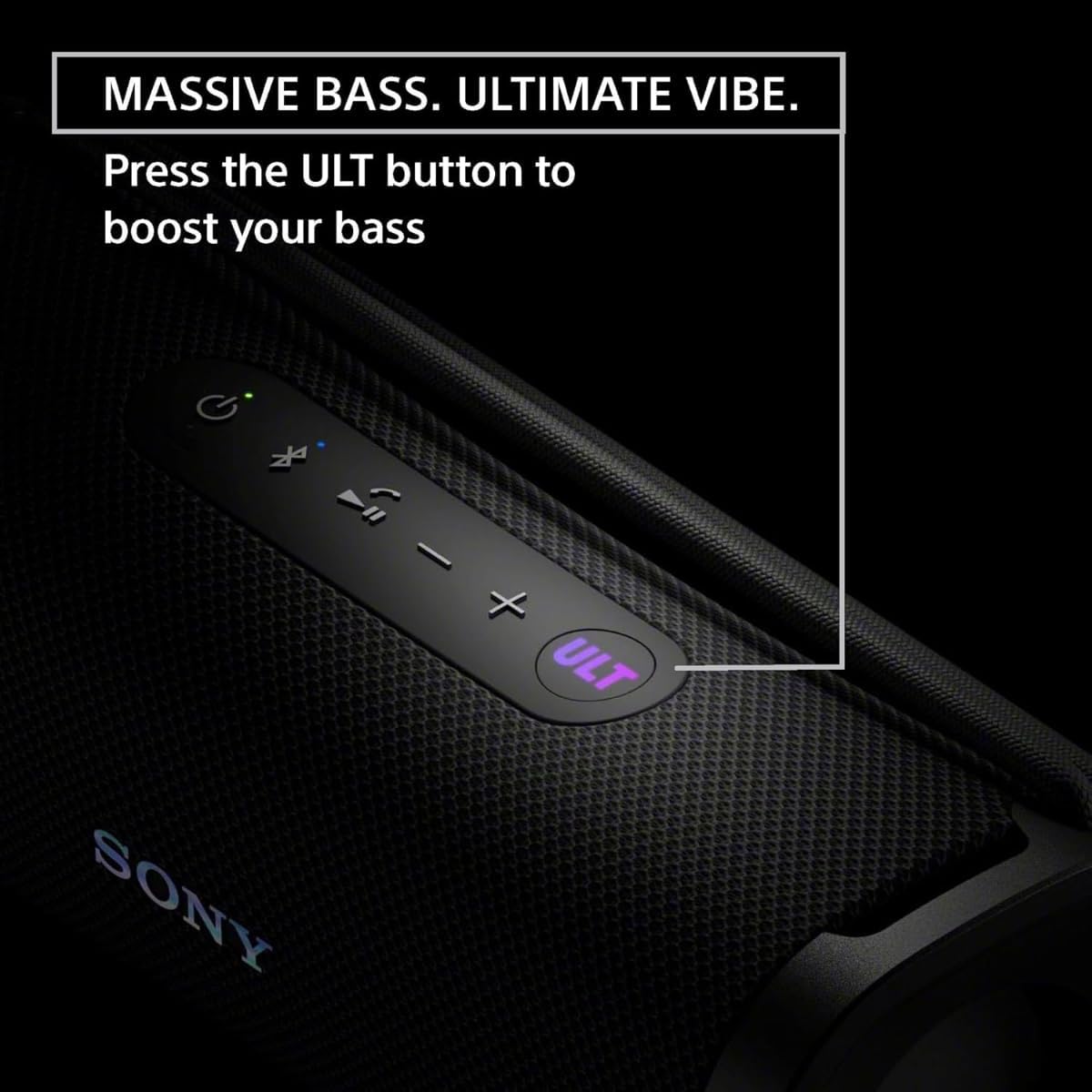Sony ULT FIELD 1 - Wireless Bluetooth Portable Speaker with ULT POWER SOUND - Black-6