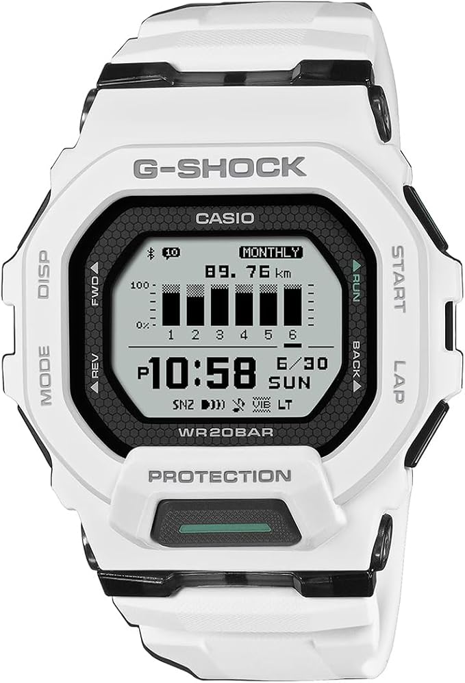 Casio G-Shock GBD-200-7DR Digital Clear Watch Men (G1761)