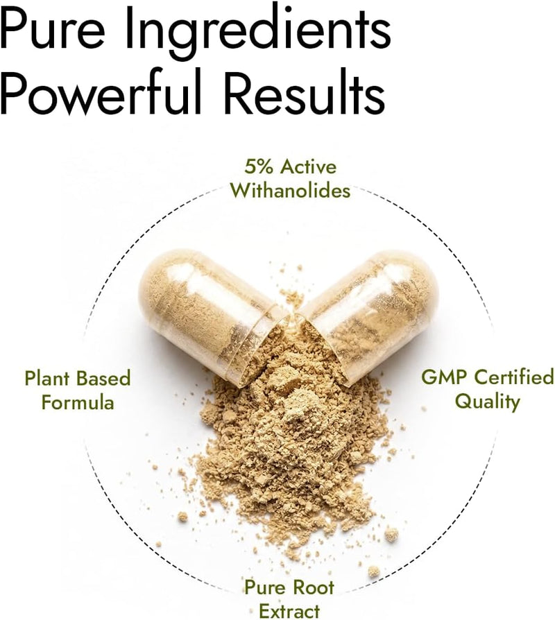 Kapiva Ashwagandha Gold Capsules, 183rd day harvested Potent Nagori Ashwagandha With Gold, Shilajit-7