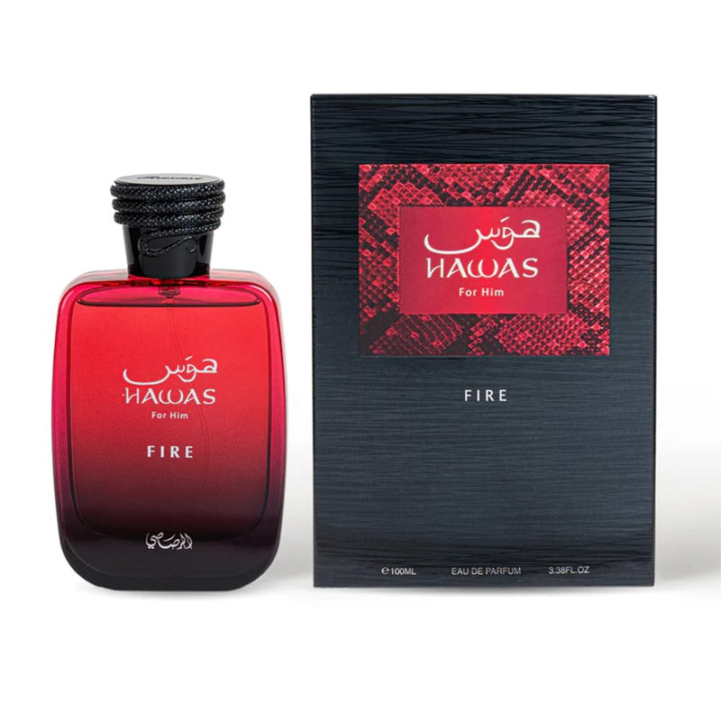RASASI Hawas Fire Eau De Parfum Spray 100ML-3