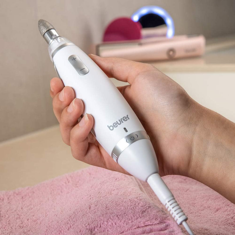 Beurer, Manicure and Pedicure Professional Nail Care Set, UAE Plug and Storage Bag, MP62-9
