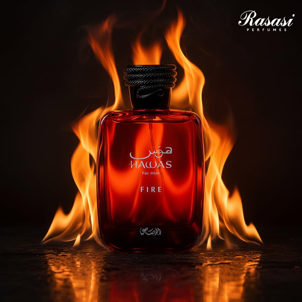 RASASI Hawas Fire Eau De Parfum Spray 100ML-6
