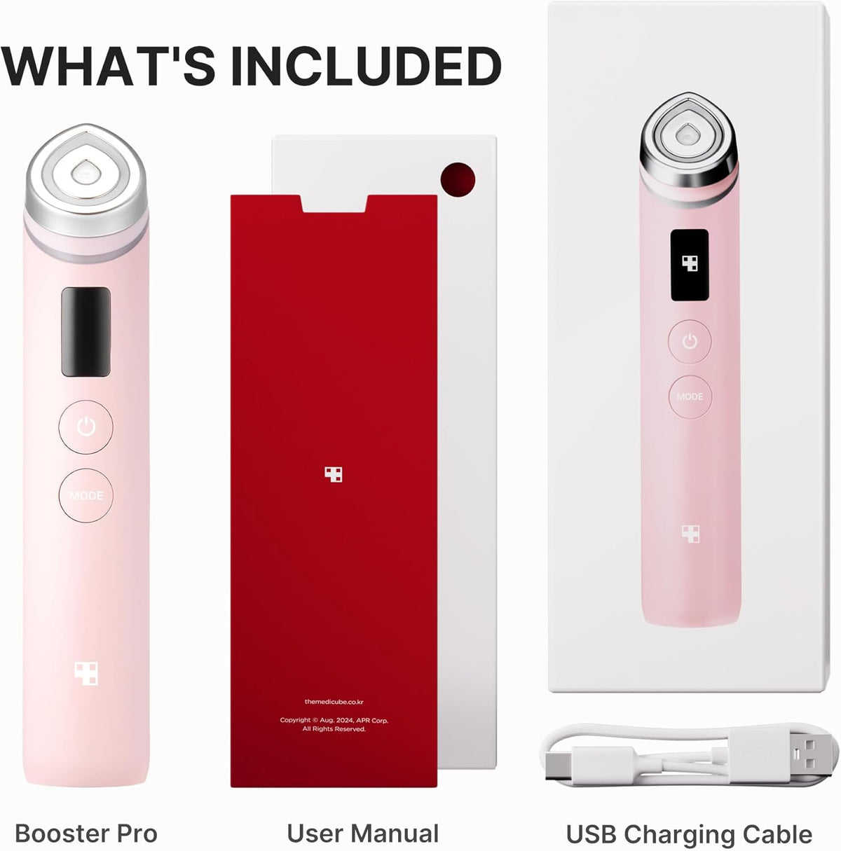 Medicube Booster Pro | 6-in-1 Real Glass Glow Beauty Massager-17