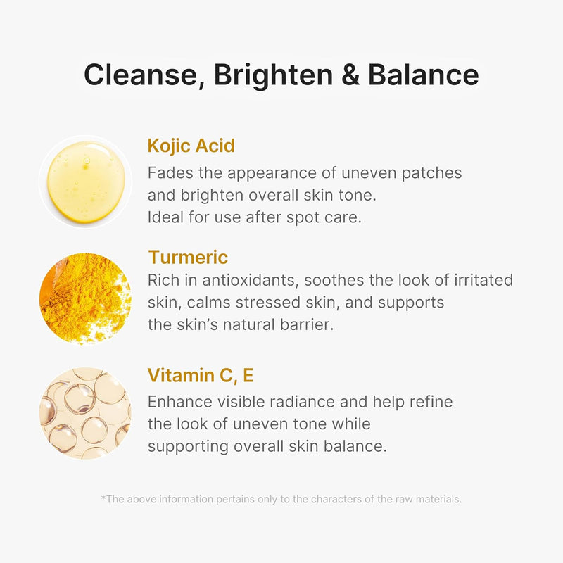 medicube Facial Cleanser Turmeric Capsule Foam Cleanser 4.23 oz-4