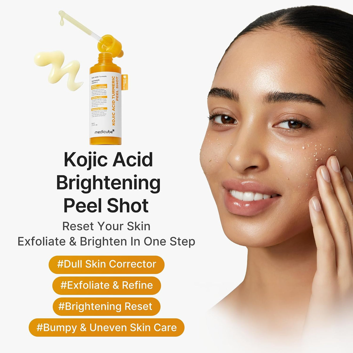 medicube Body Peel Shot with Kojic Acid and Turmeric 9.46 fl.oz-2