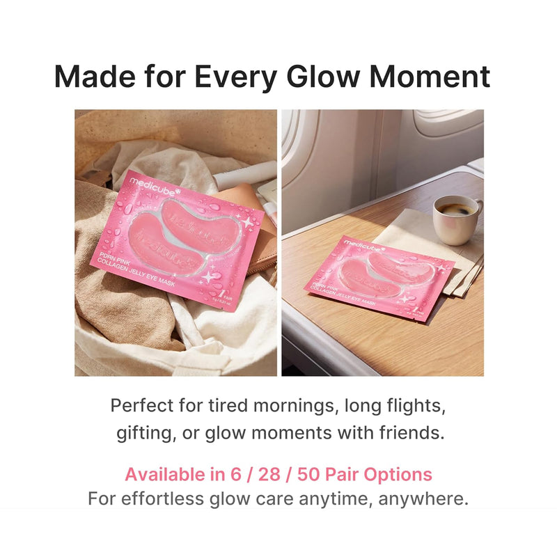 medicube Jelly Eye Mask PDRN Pink Collagen-5