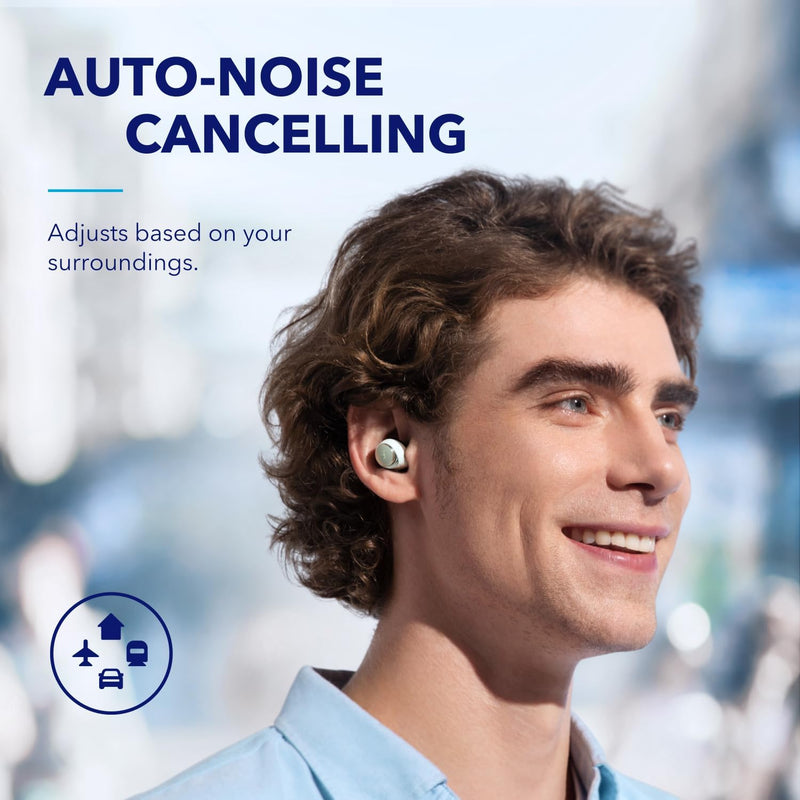 Soundcore by Anker Space A40 Auto-Adjustable Active Noise Cancelling Wireless Earbuds-3
