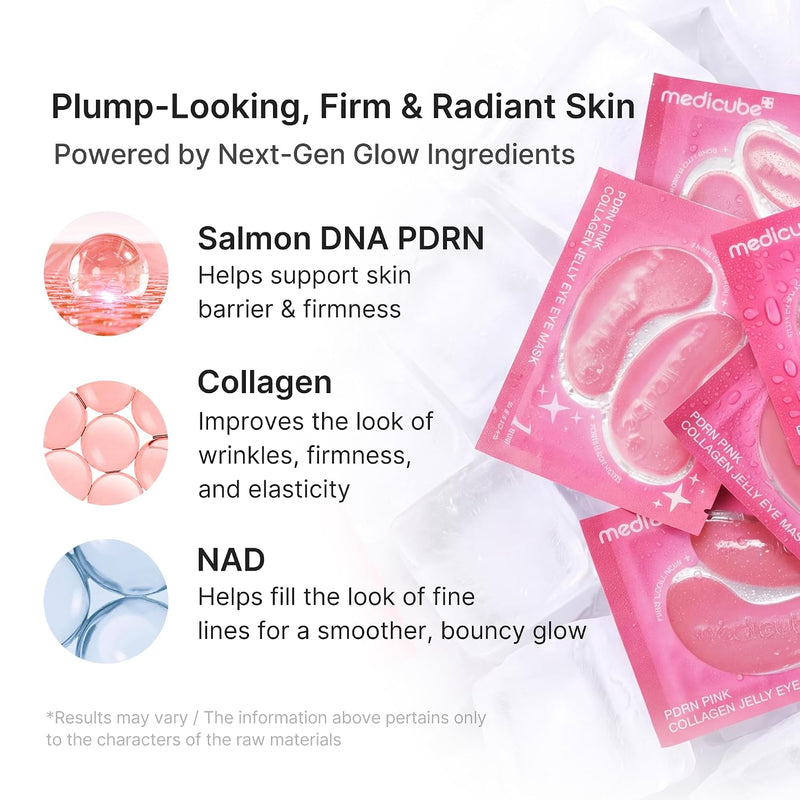 medicube Jelly Eye Mask PDRN Pink Collagen-3