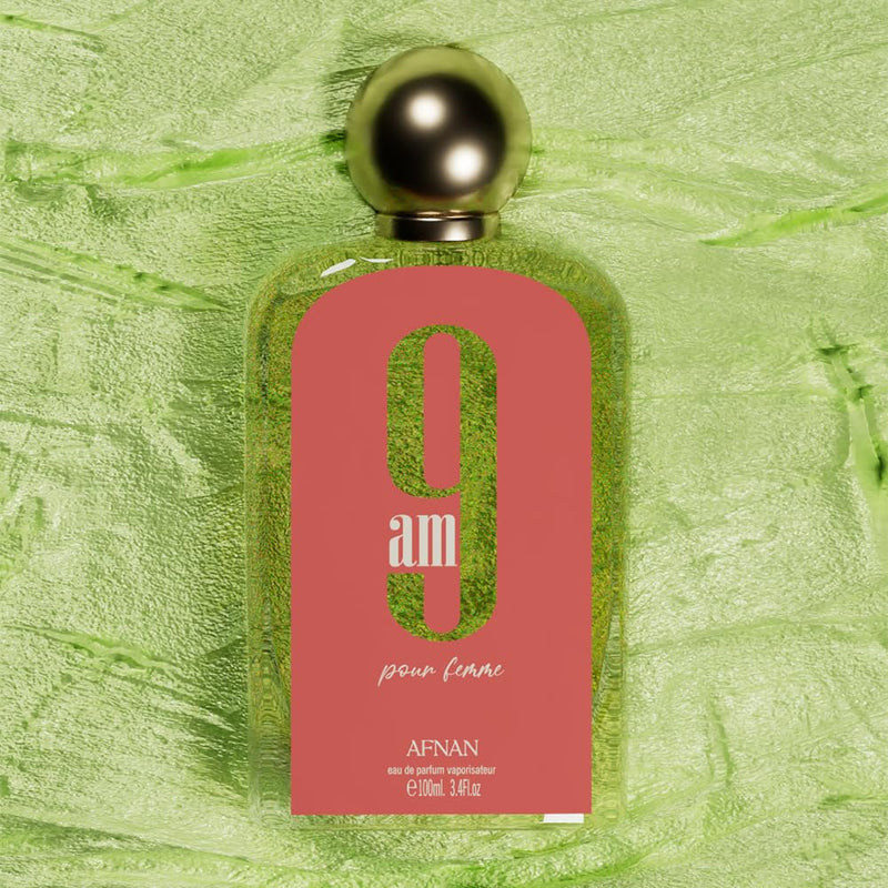 Afnan 9 AM Pour Femme Eau De Parfum, 3.4 Fl. Oz-7
