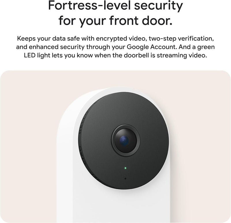 Google Nest Doorbell (Wired, 3rd Gen)-12
