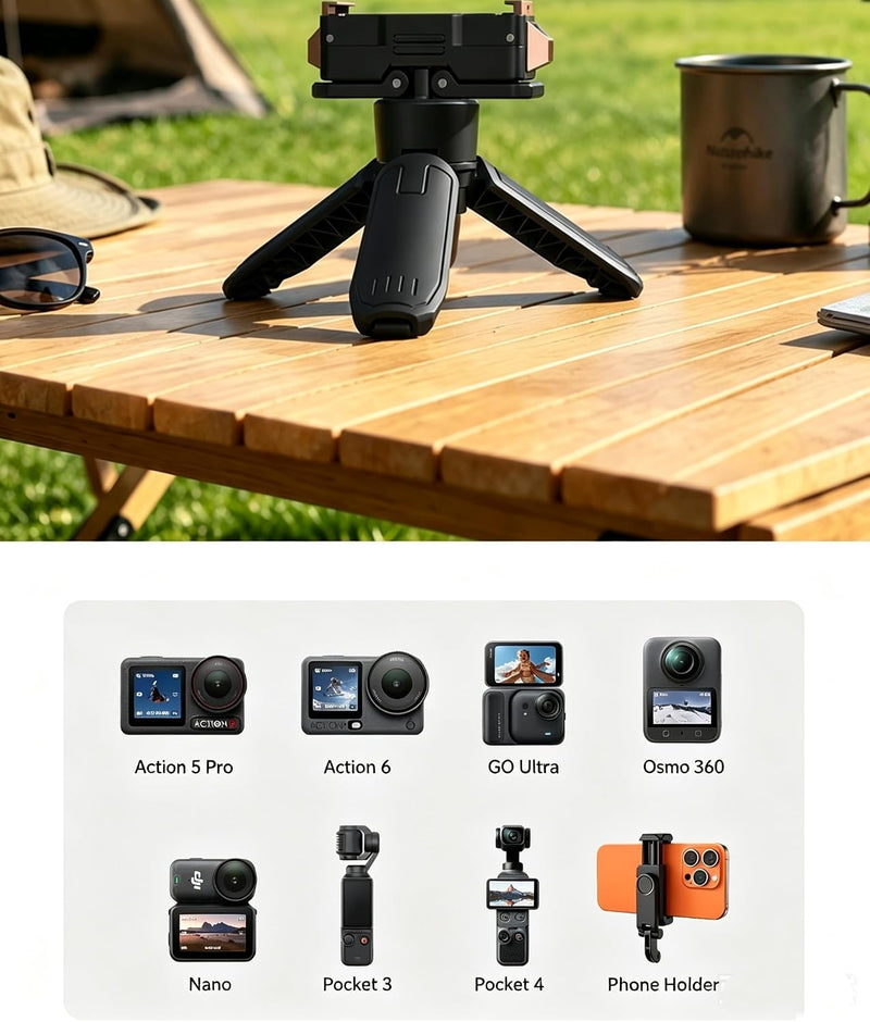 Mini Tripod & Grip for DJI Osmo Pocket 3/4-2