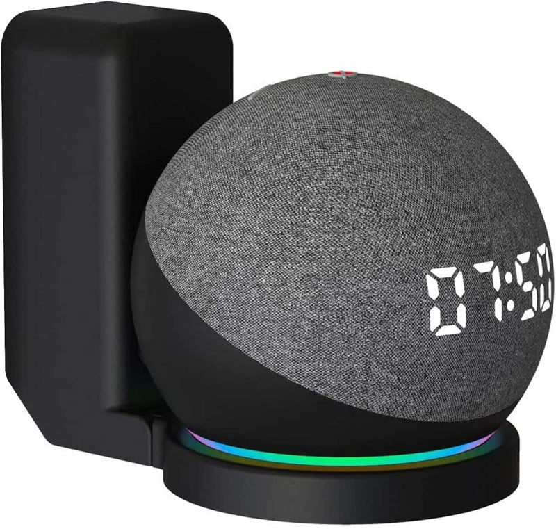 All-New Echo Dot Wall Mount Holder For 5Th 4Th Generation, (Black)-1