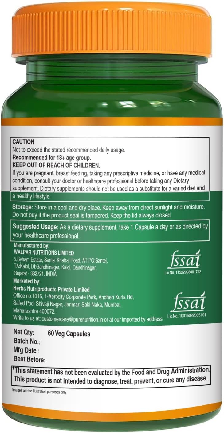 Pure Nutrition Lung Detox Supplement 60 Veg Capsules-9