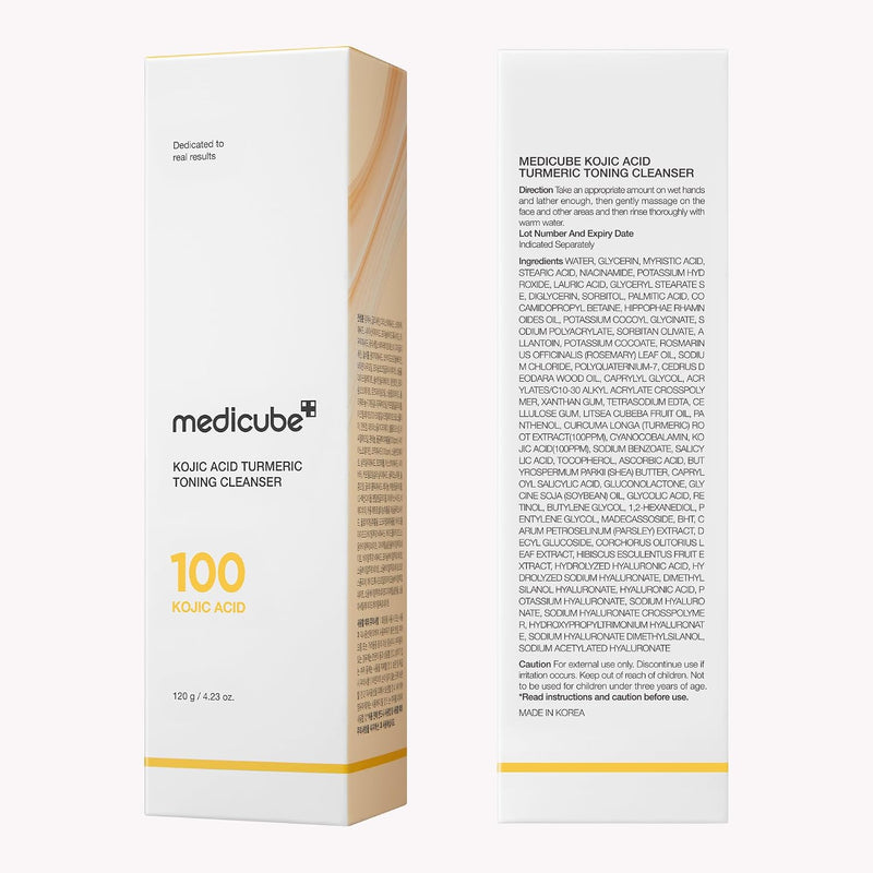 medicube Facial Cleanser Turmeric Capsule Foam Cleanser 4.23 oz-9