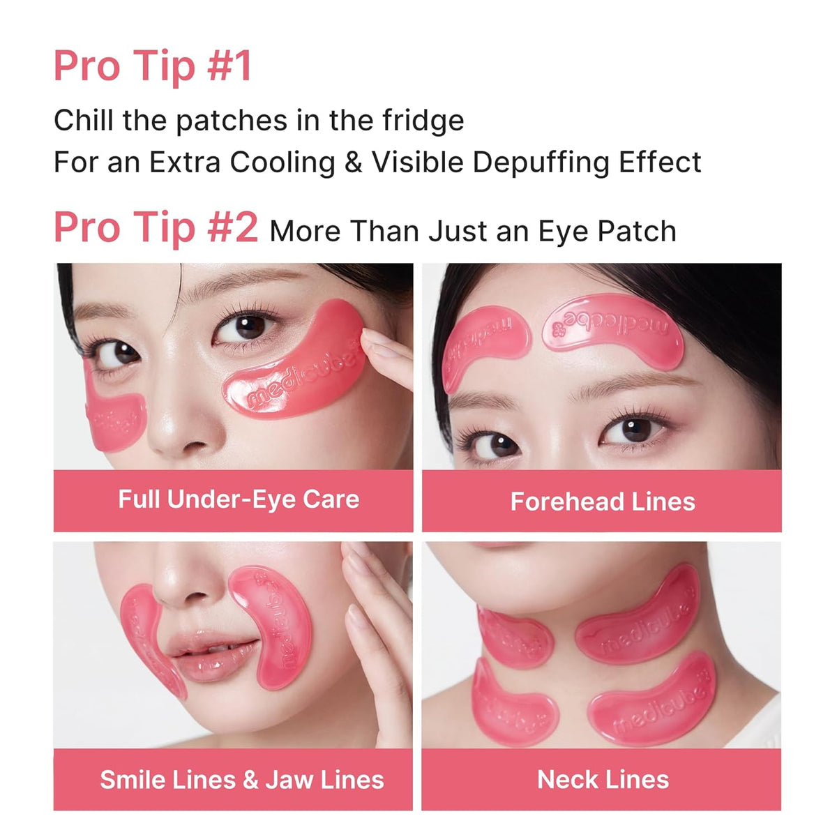 medicube Jelly Eye Mask PDRN Pink Collagen