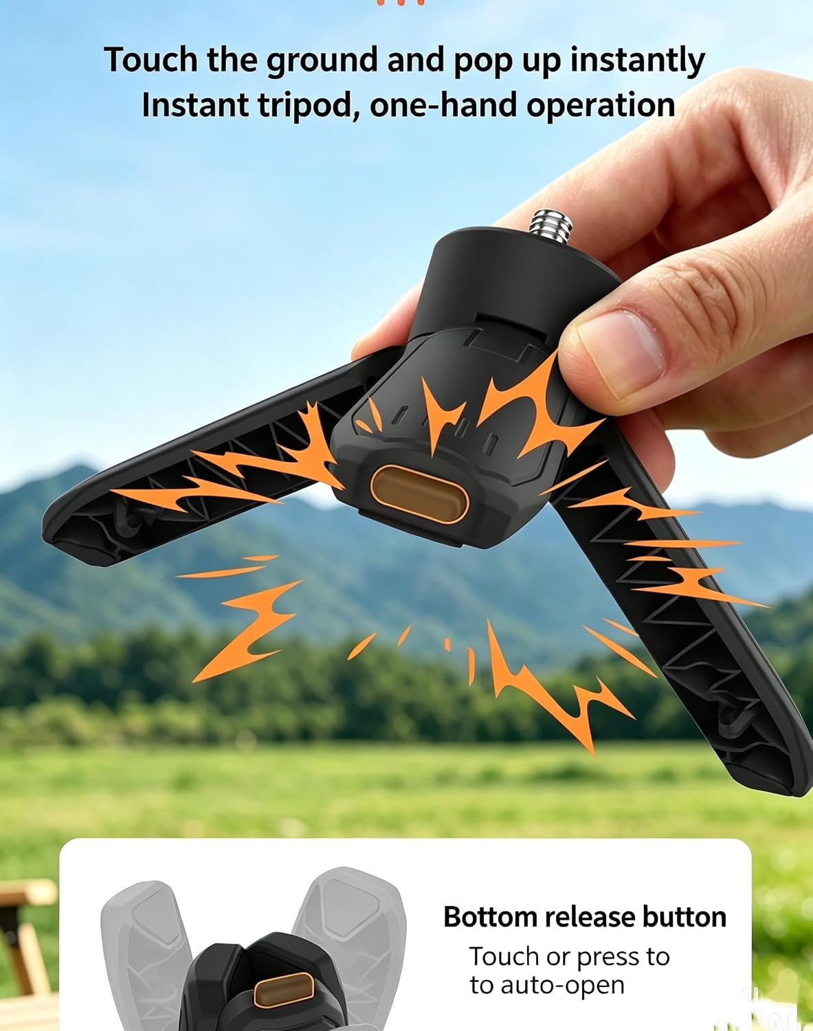 Mini Tripod & Grip for DJI Osmo Pocket 3/4-4