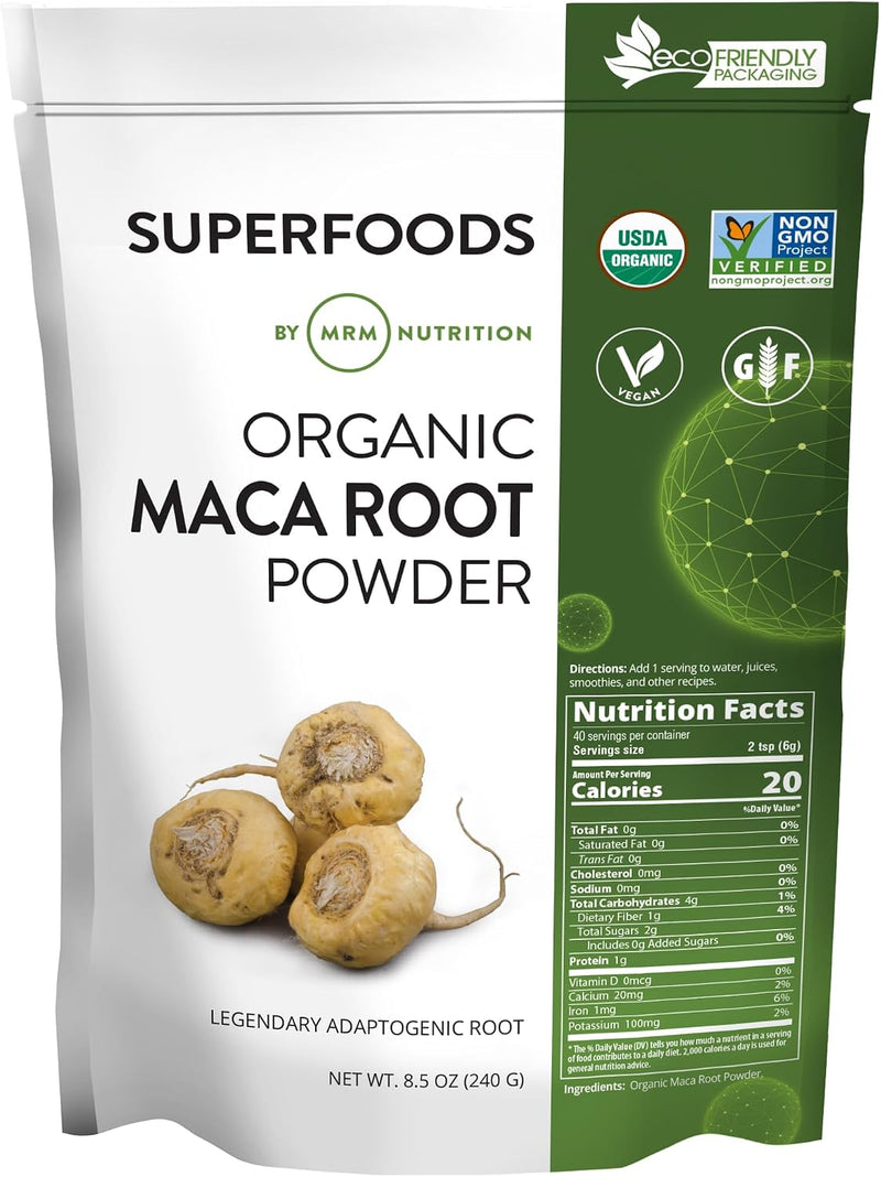 Organic Maca Root Powder | Superfoods | Adaptogen | Gluten-free + vegan-1