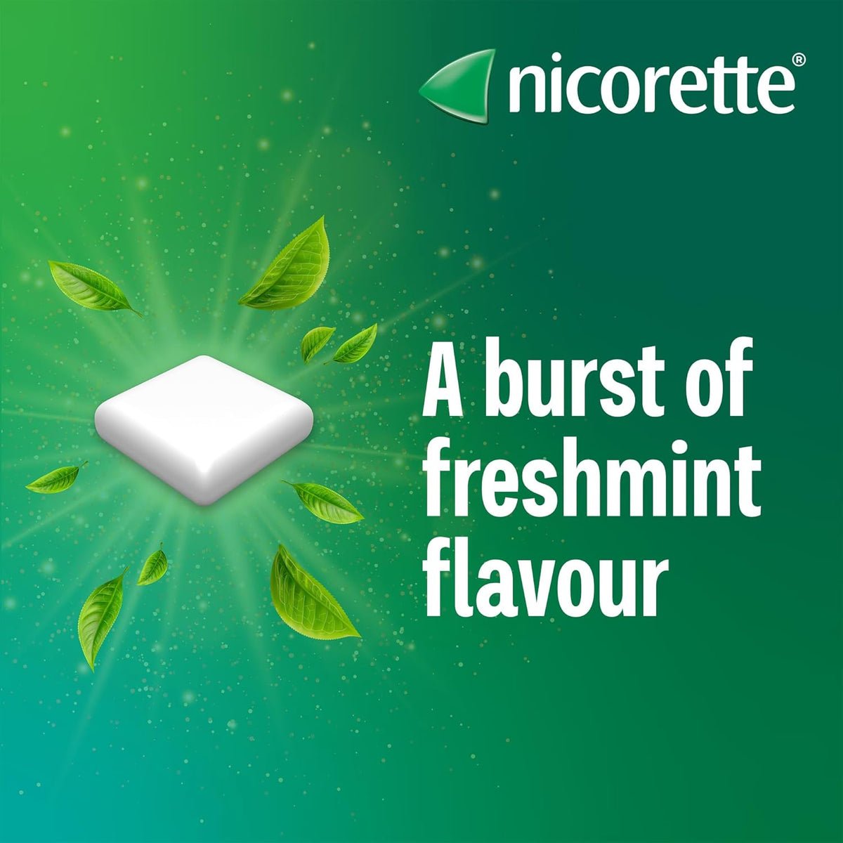 Nicorette 4 mg Sugar-Free Nicotine Gum with Fresh Mint Flavor-4