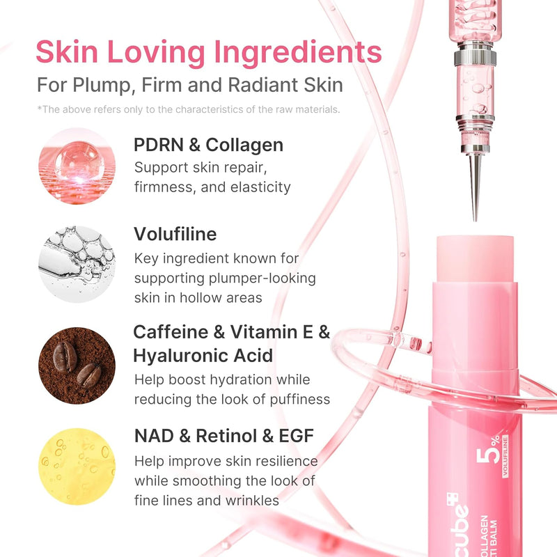 medicube PDRN Pink Collagen Volume Multi Balm Stick-4