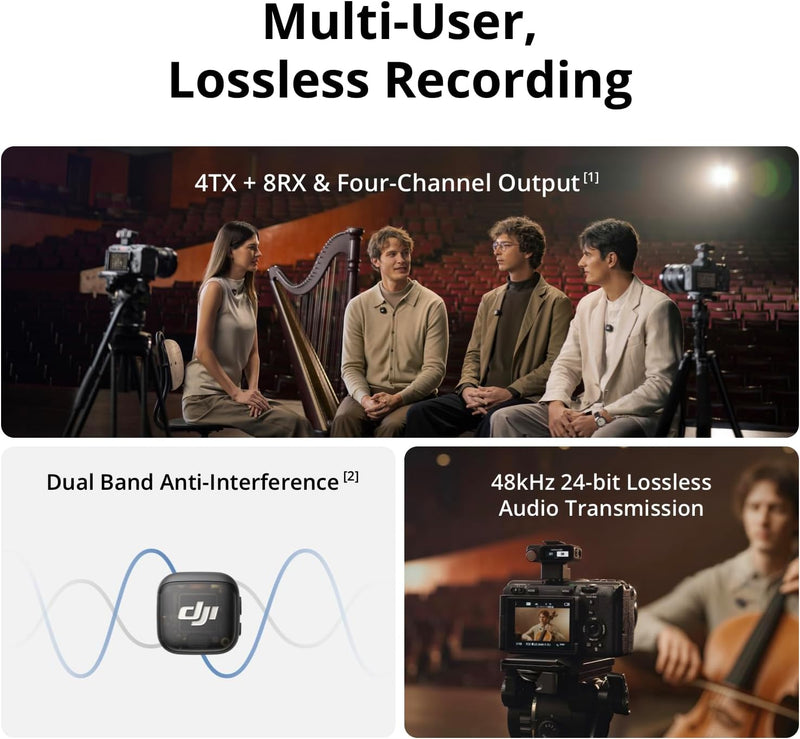 DJI Mic 3 (2 TX + 1 RX + Charging Case)-3