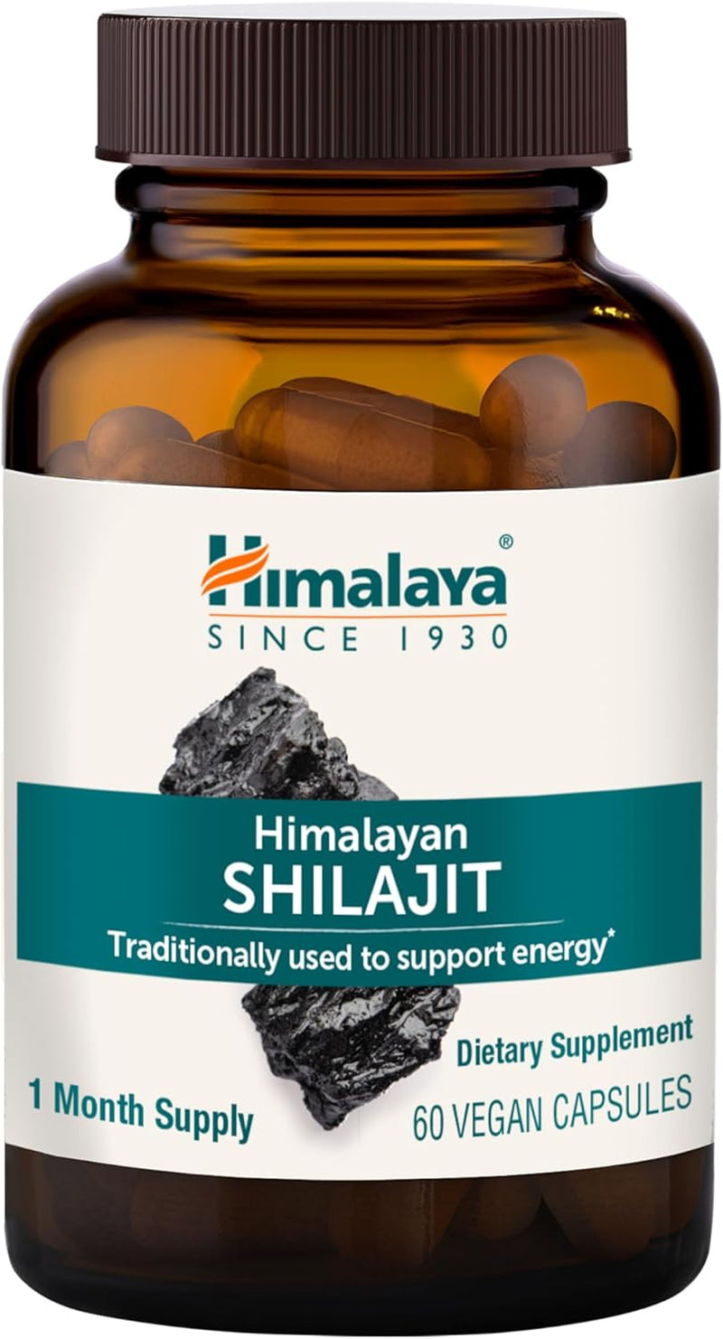 Himalaya Shilajit - Herbal Energy Supplements with Fulvic Acid and 85+ Trace Minerals, from Shilajit Resin-1