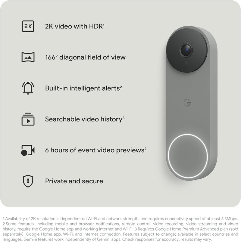 Google Nest Doorbell (Wired, 3rd Gen)-13