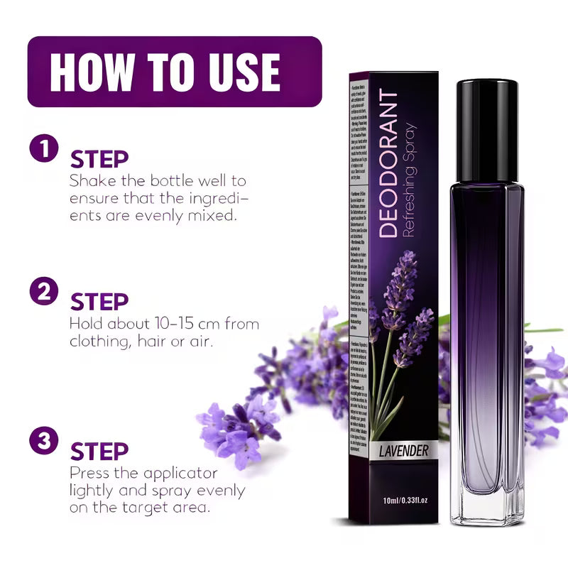 Deodorant Spray 48-Hour Lasting Freshness, Controls Odor for Underarms And Other Body Areas Say Goodbye to Odor Embarrassment Compact And Portable Perfect Christmas Gift-5