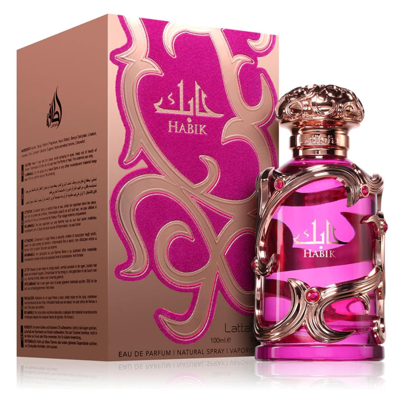 Lattafa Habik – Floral, Fruity, Fresh, Musky – Eau de Parfum Spray Long-Lasting Fragrance for Women, 3.4 Ounce / 100 ml-2