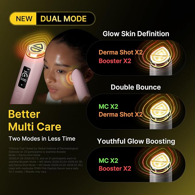 Medicube Booster Pro | 6-in-1 Real Glass Glow Beauty Massager-18