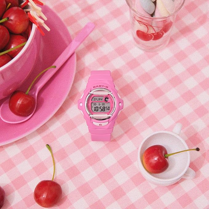 G-Shock Casio Baby Cherry Watch BG169CH-4, Pink-2