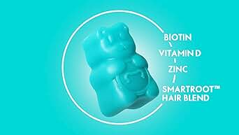 SugarbearPRO Hair Vitamin Gummy 1 Month Supply-9