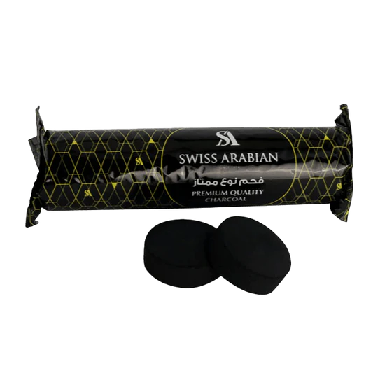 Charcoal Bars (8 Count), Swiss Arabian Premium – Quick-Ignite & Long-Burning for Bakhoor & Oud-2