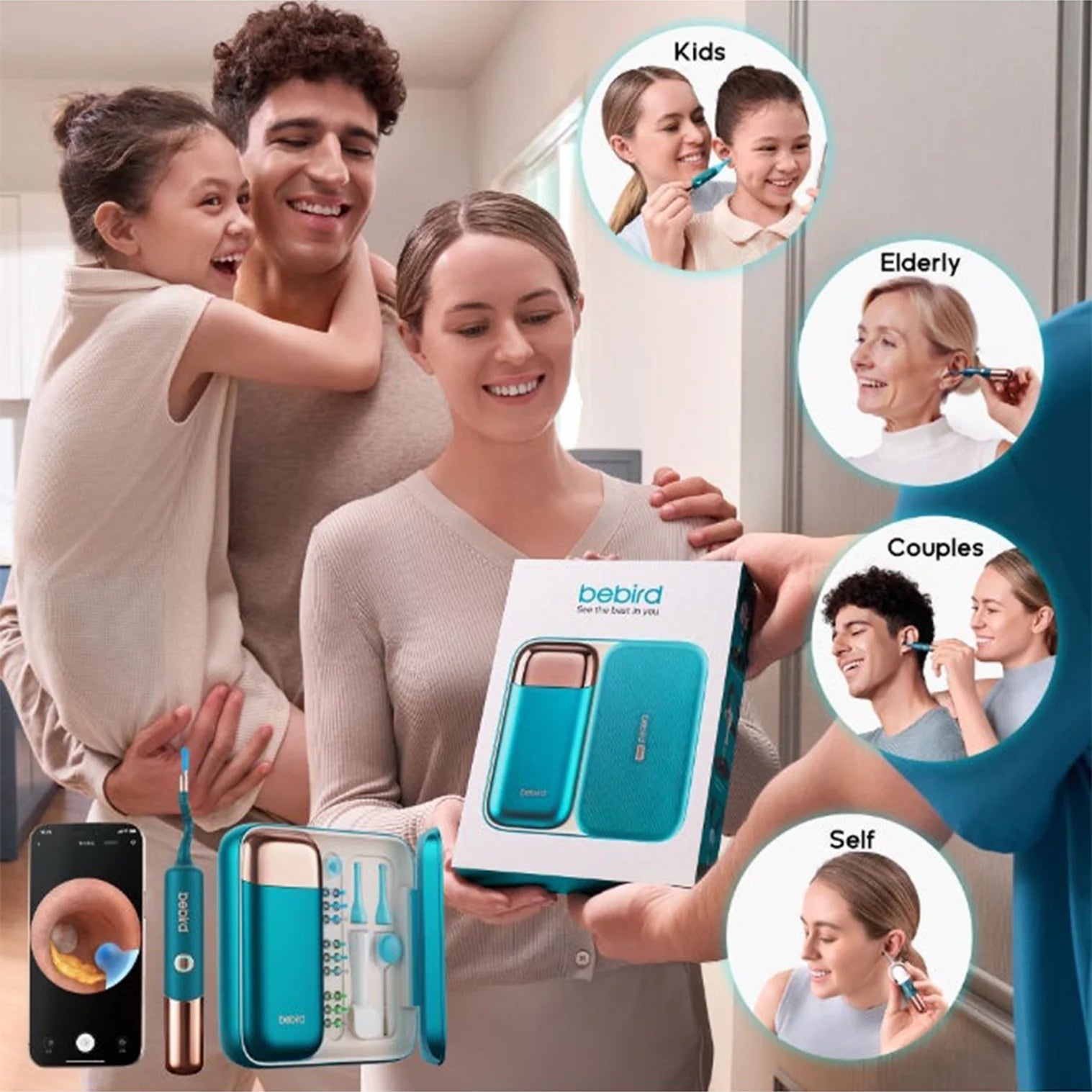 Bebird Earsight Ultra Ear Wax Removal Tool Camera, FSA HSA Eligible Items, 2K HD Ear Cleaner-2