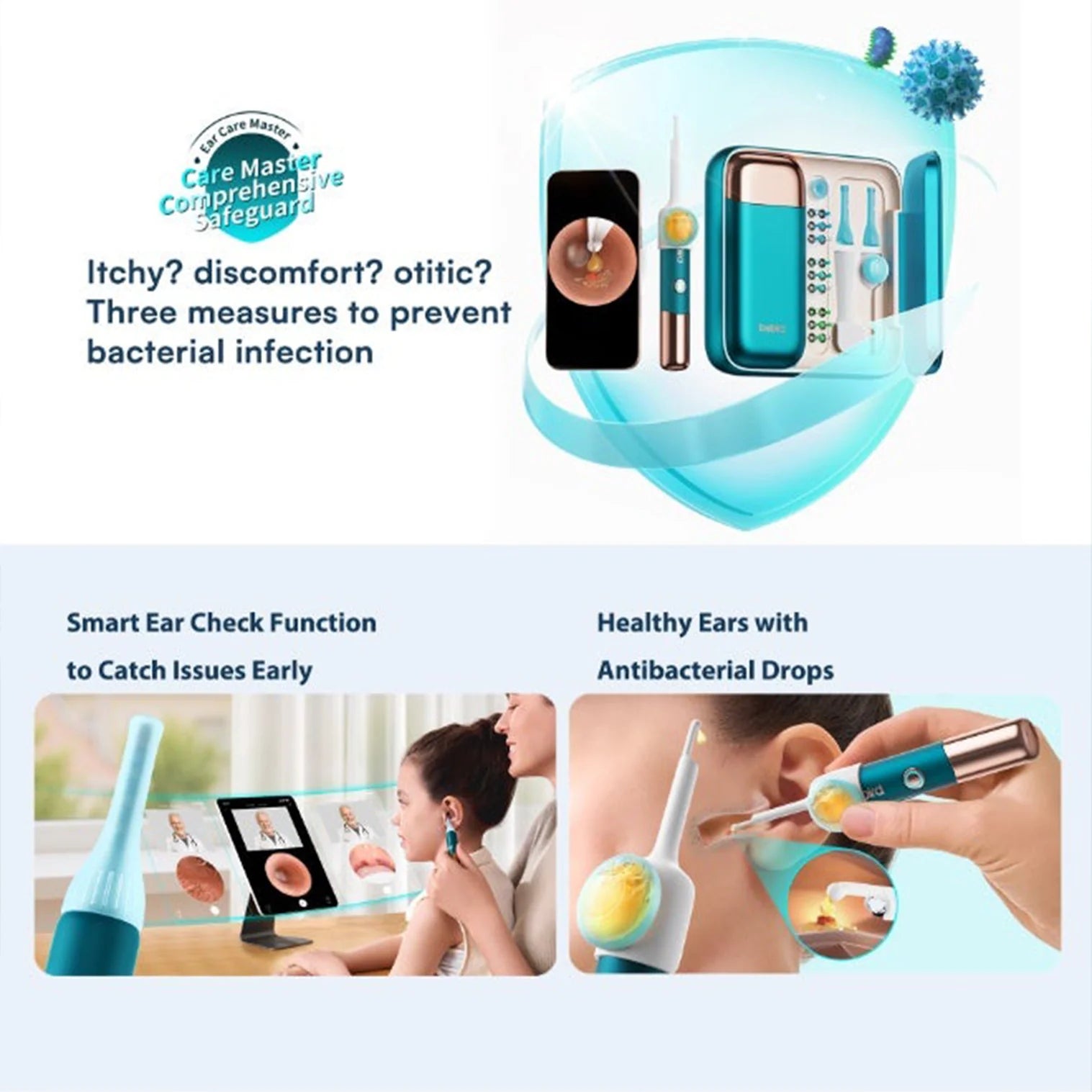 Bebird Earsight Ultra Ear Wax Removal Tool Camera, FSA HSA Eligible Items, 2K HD Ear Cleaner-5