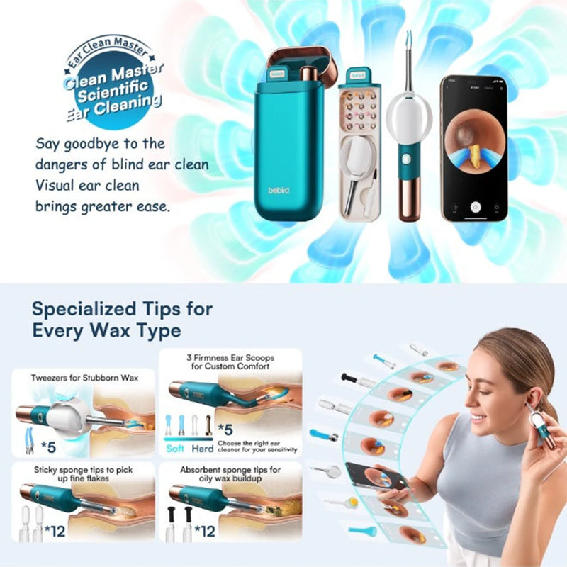 Bebird Earsight Ultra Ear Wax Removal Tool Camera, FSA HSA Eligible Items, 2K HD Ear Cleaner-4