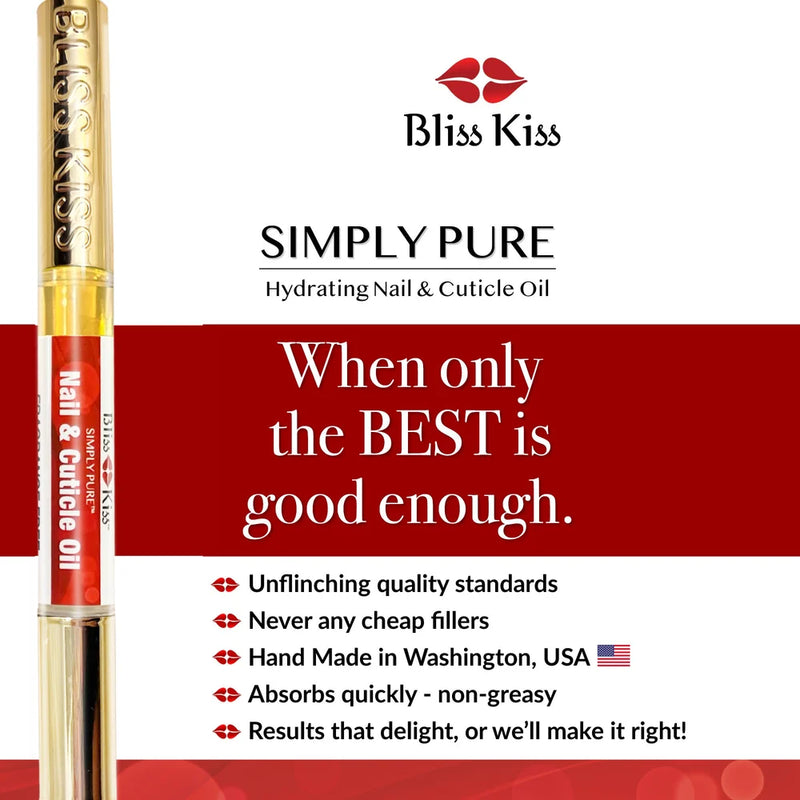 Bliss Kiss Simply Pure™ Fragrance-Free Hydrating Nail & Cuticle Oil Pen-6