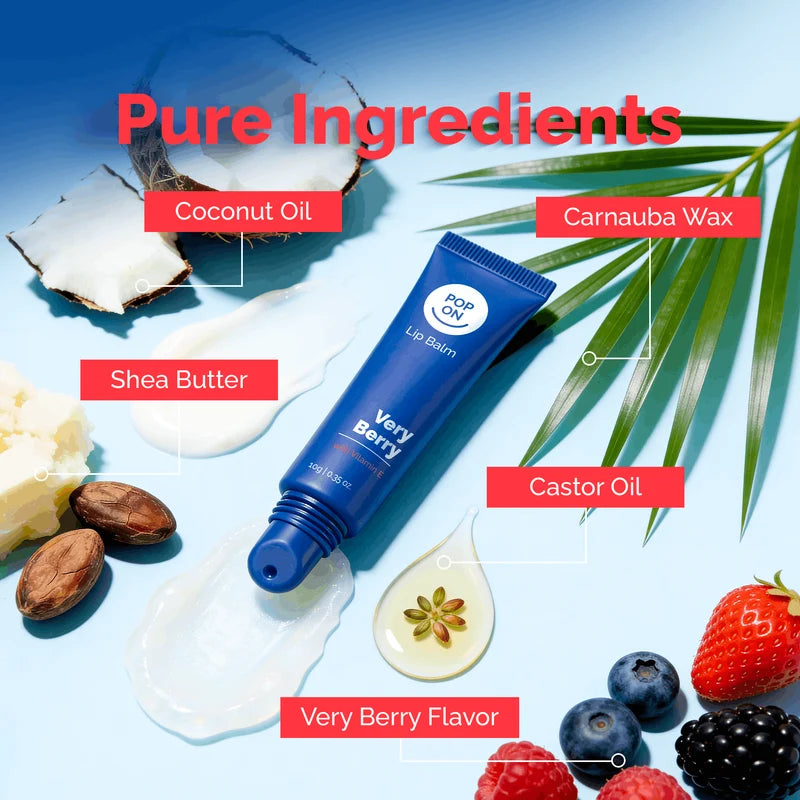 Pop On Lip Balm, Deep Hydration, Nourishing Oils, Smooth Glide, Vitamin E, USA.-4